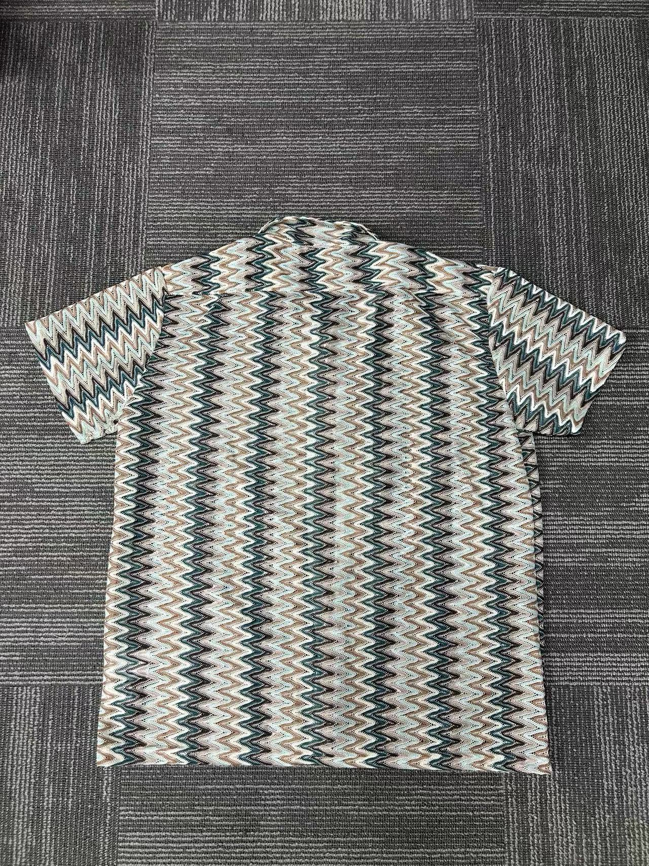 Striped Men's Short Sleeve Shirt