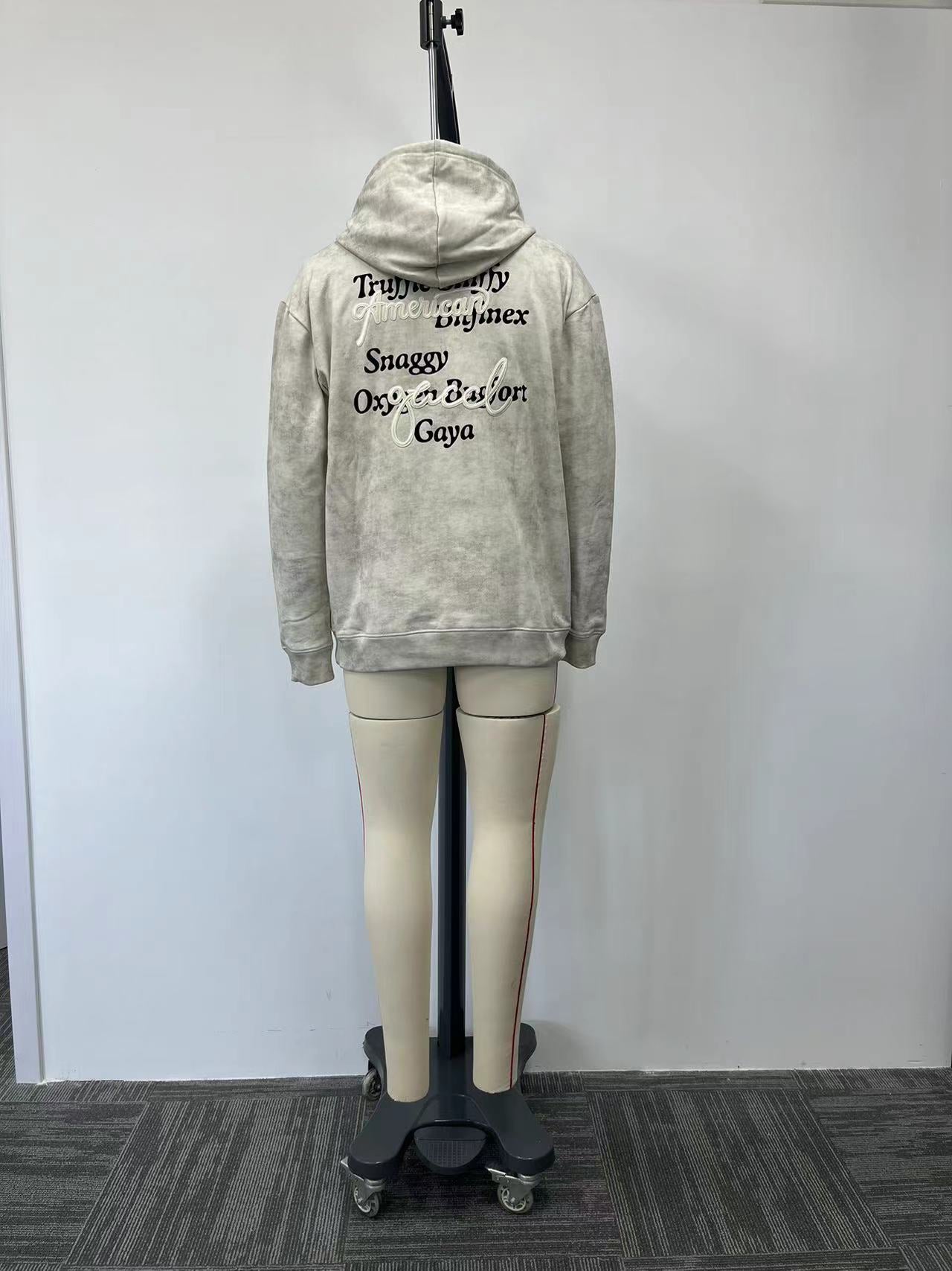 Hoodie features premium fabric for a soft and comfortable feel