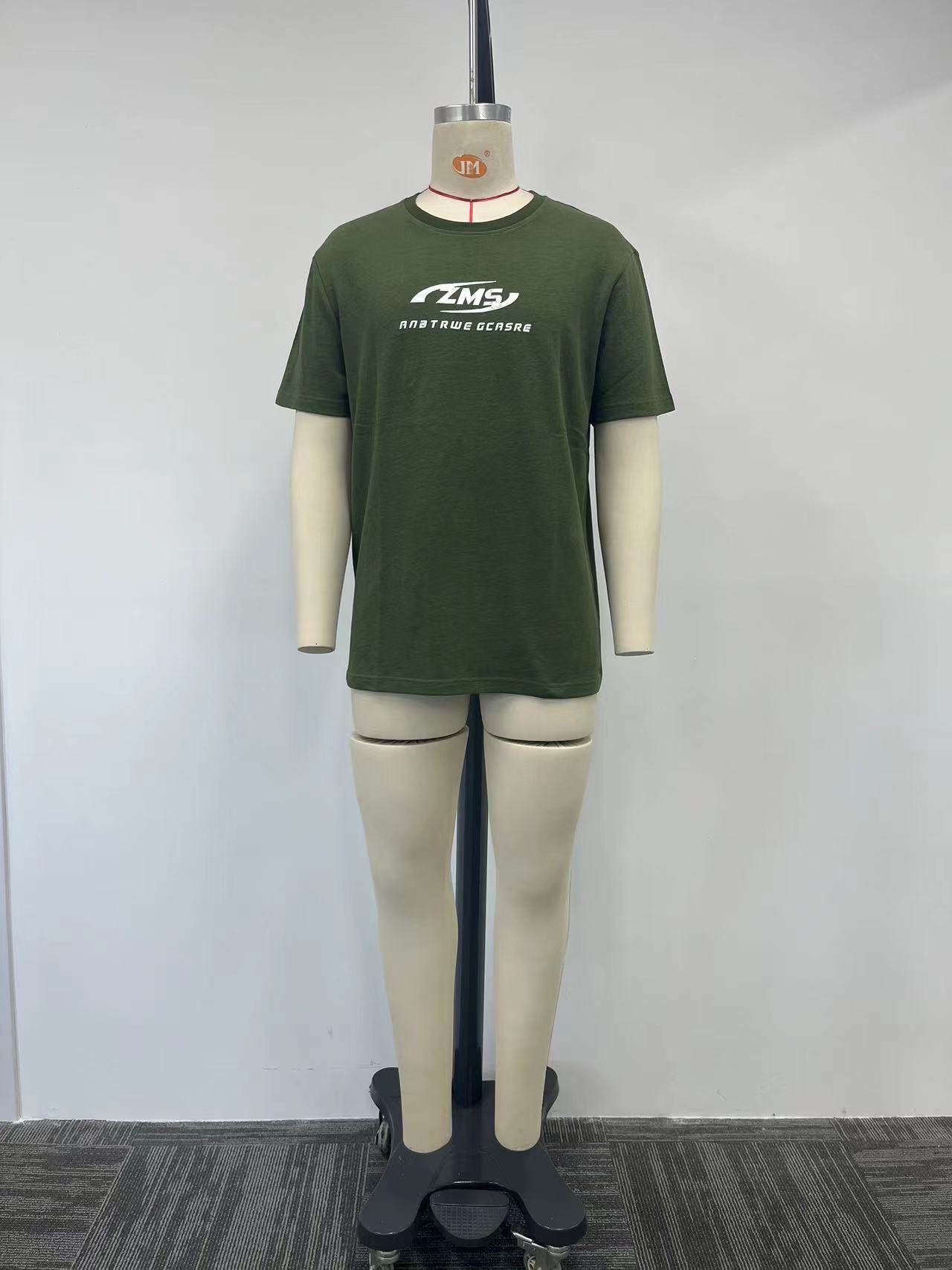 men's green t-shirt