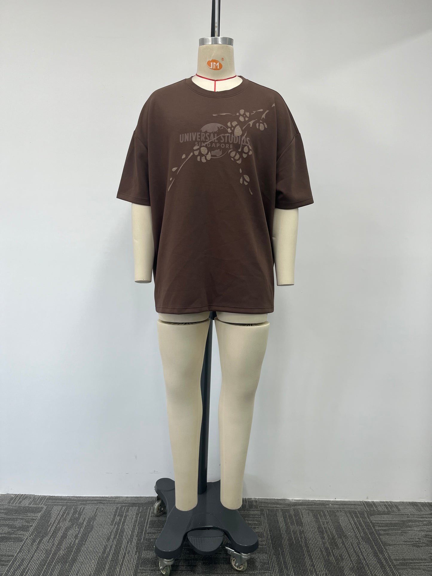 T-shirt features a unique laser printing technique