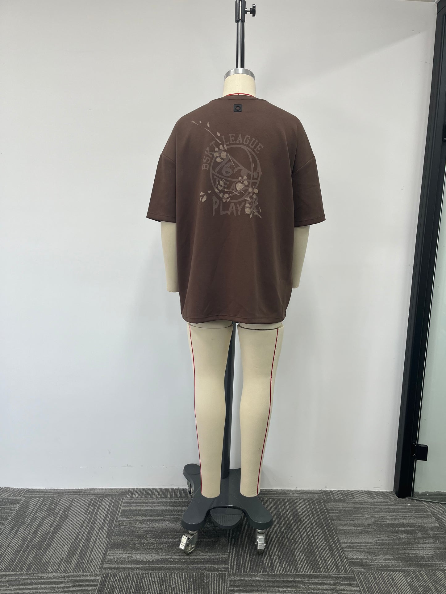 T-shirt features a unique laser printing technique