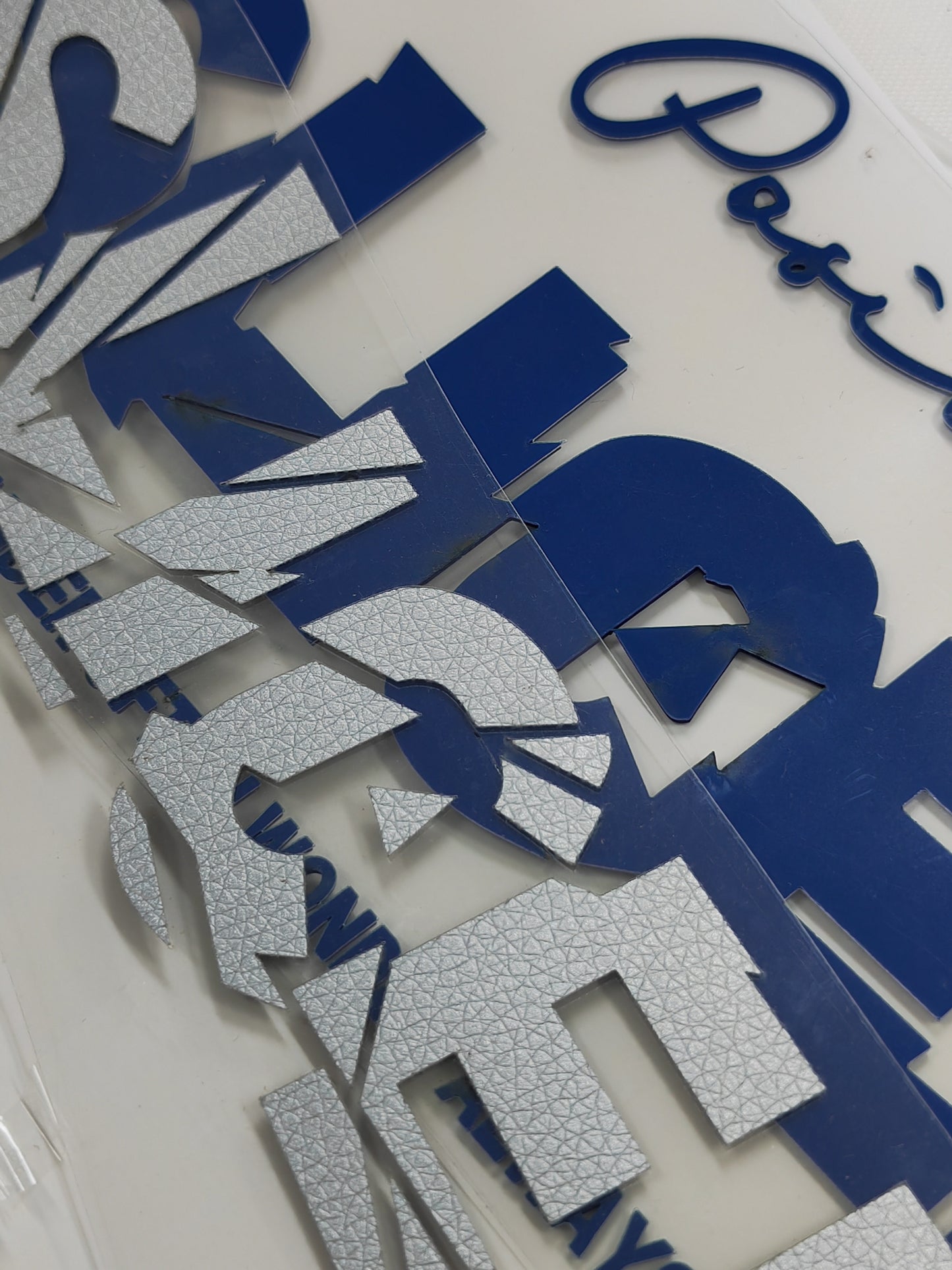 Women's Silver Metallic Print T-Shirt