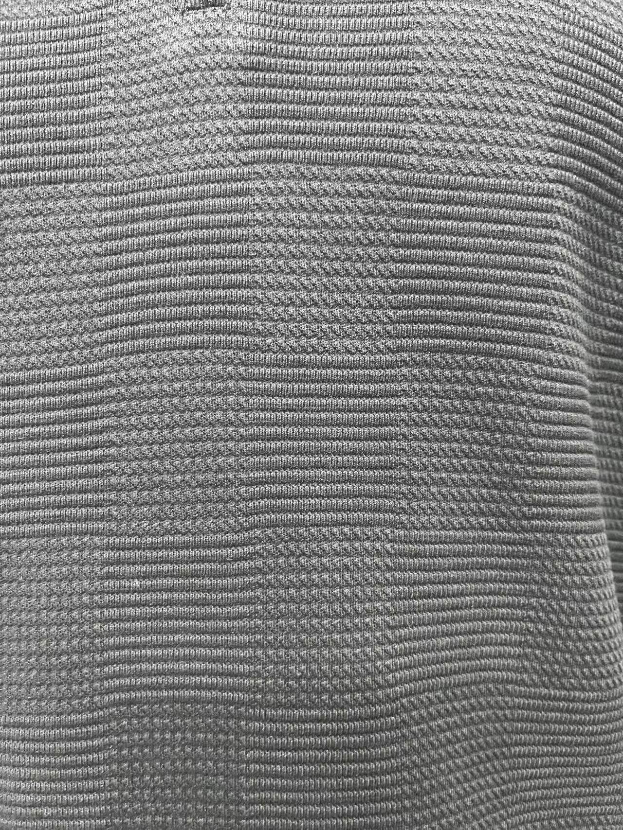 Men's zipper POLO short-sleeved shirt with jacquard fabric