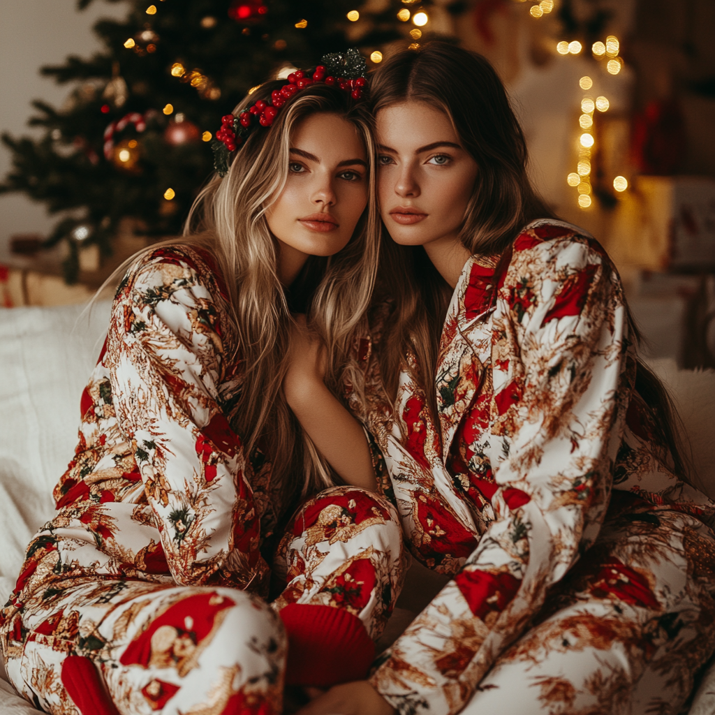 Christmas-themed sleepwear