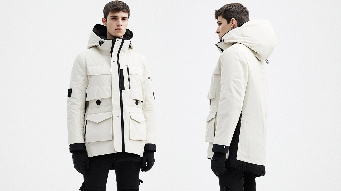 Men's Military-Inspired Parka