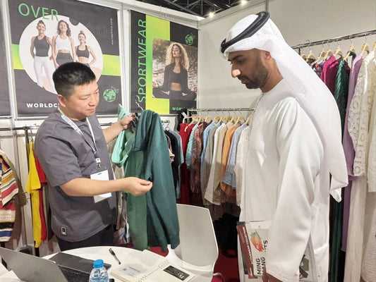 WORLDCHINE TEXTILES Shines at Dubai Apparel Expo – Expanding Our Global Reach