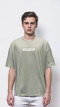 Men's t-shirt features a unique LEGO-inspired alphabet print