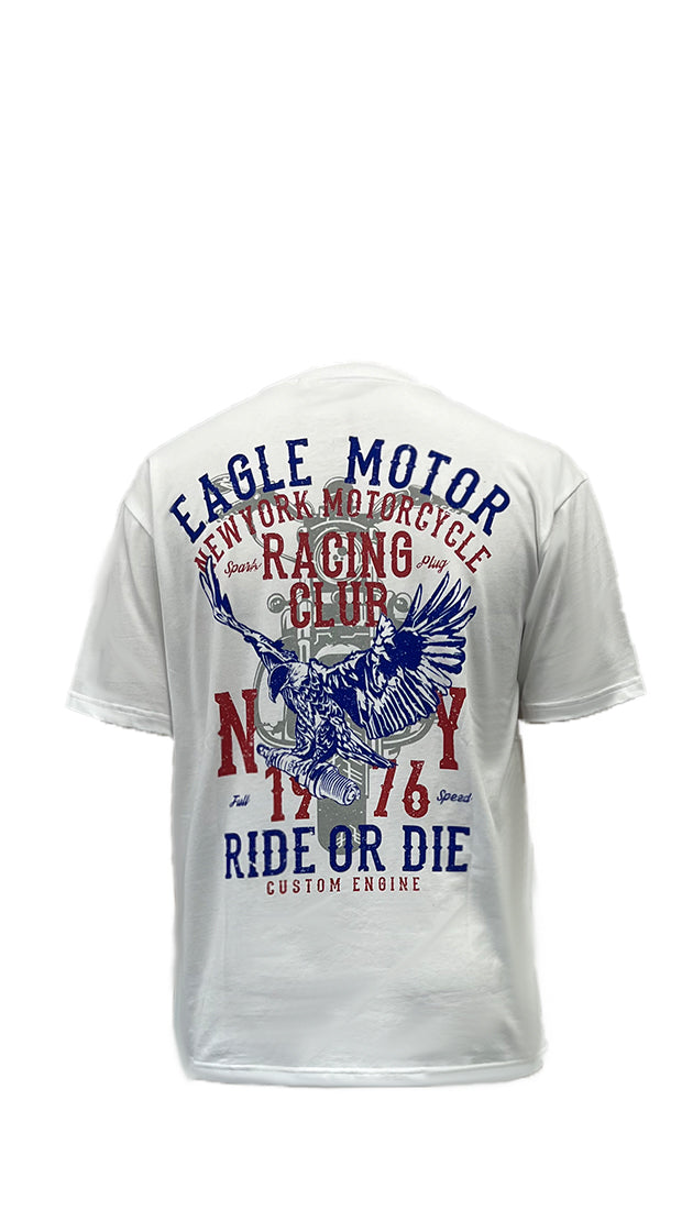 Men's Short Sleeve Tee screen and velvety prints