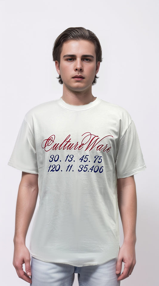 Men's Short Sleeve Tee screen and velvety prints