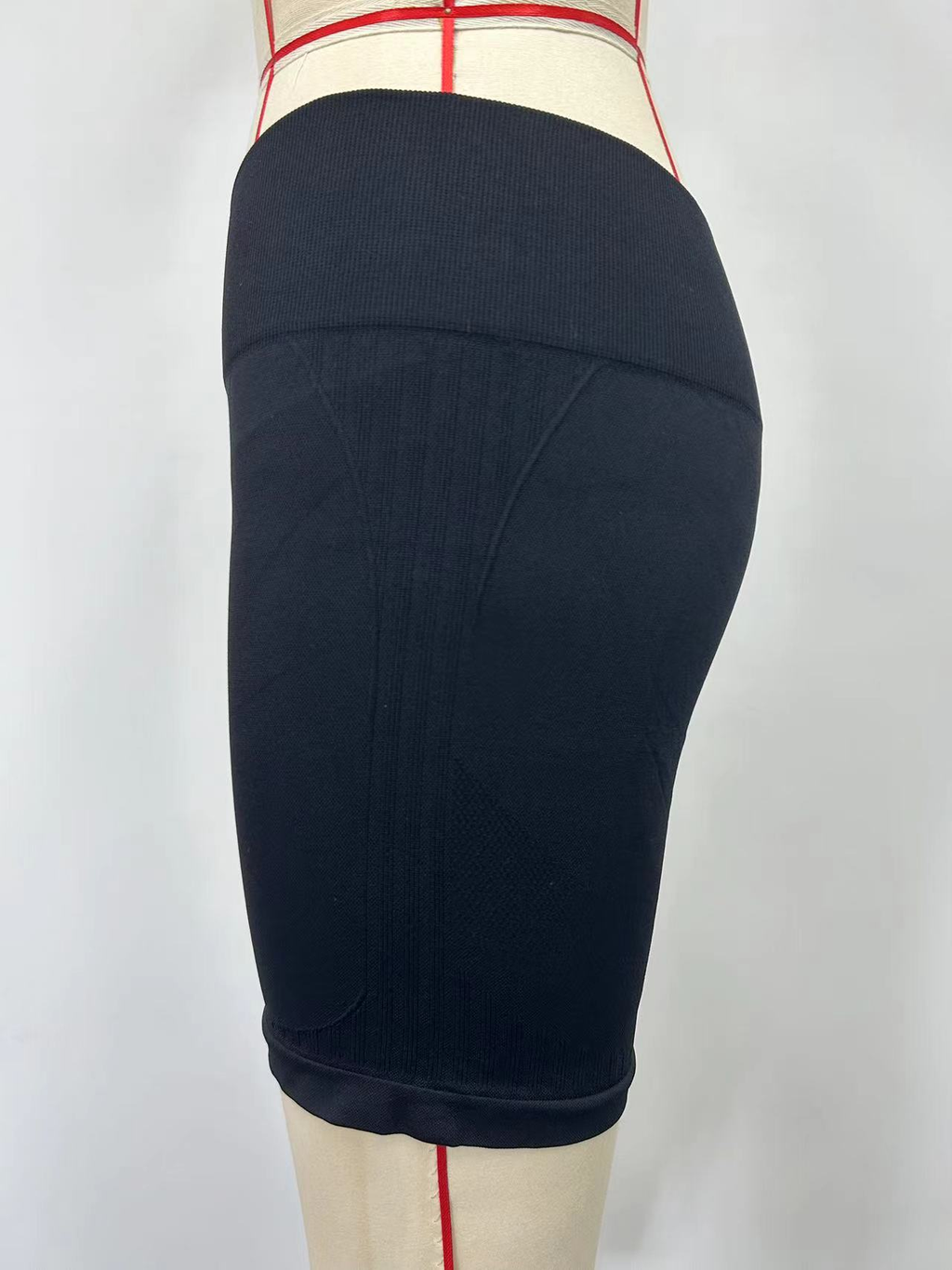 Black yoga shorts