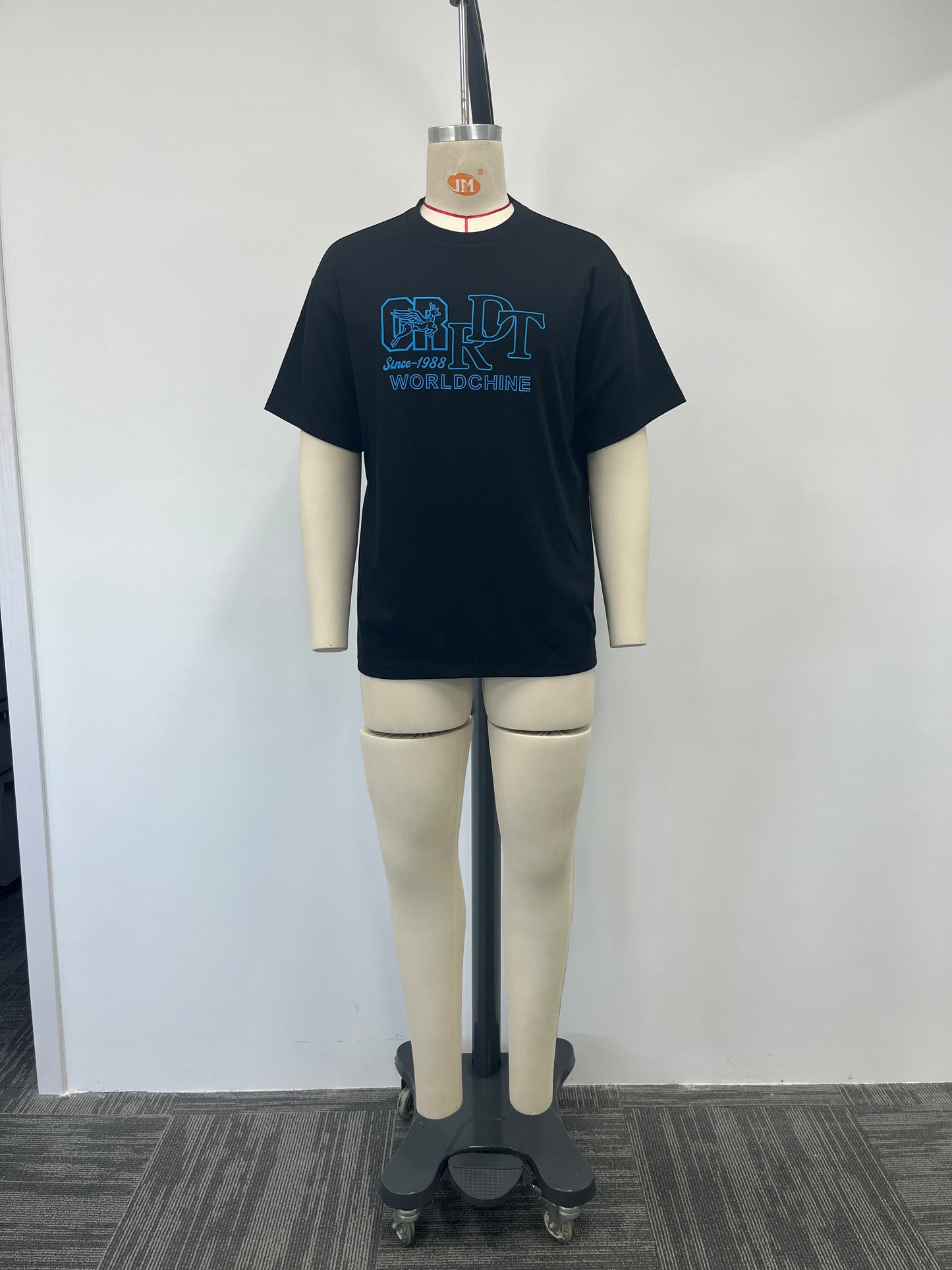 100s Silk Cotton Printed T-Shirt