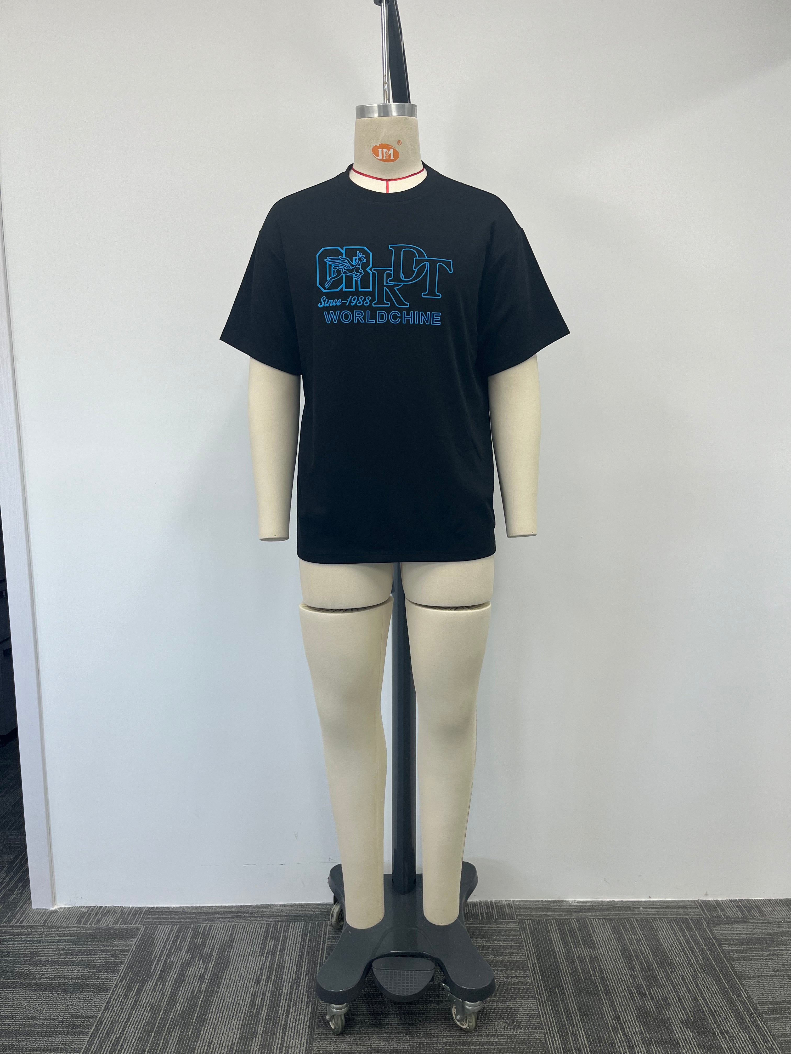 100s Silk Cotton Printed T-Shirt
