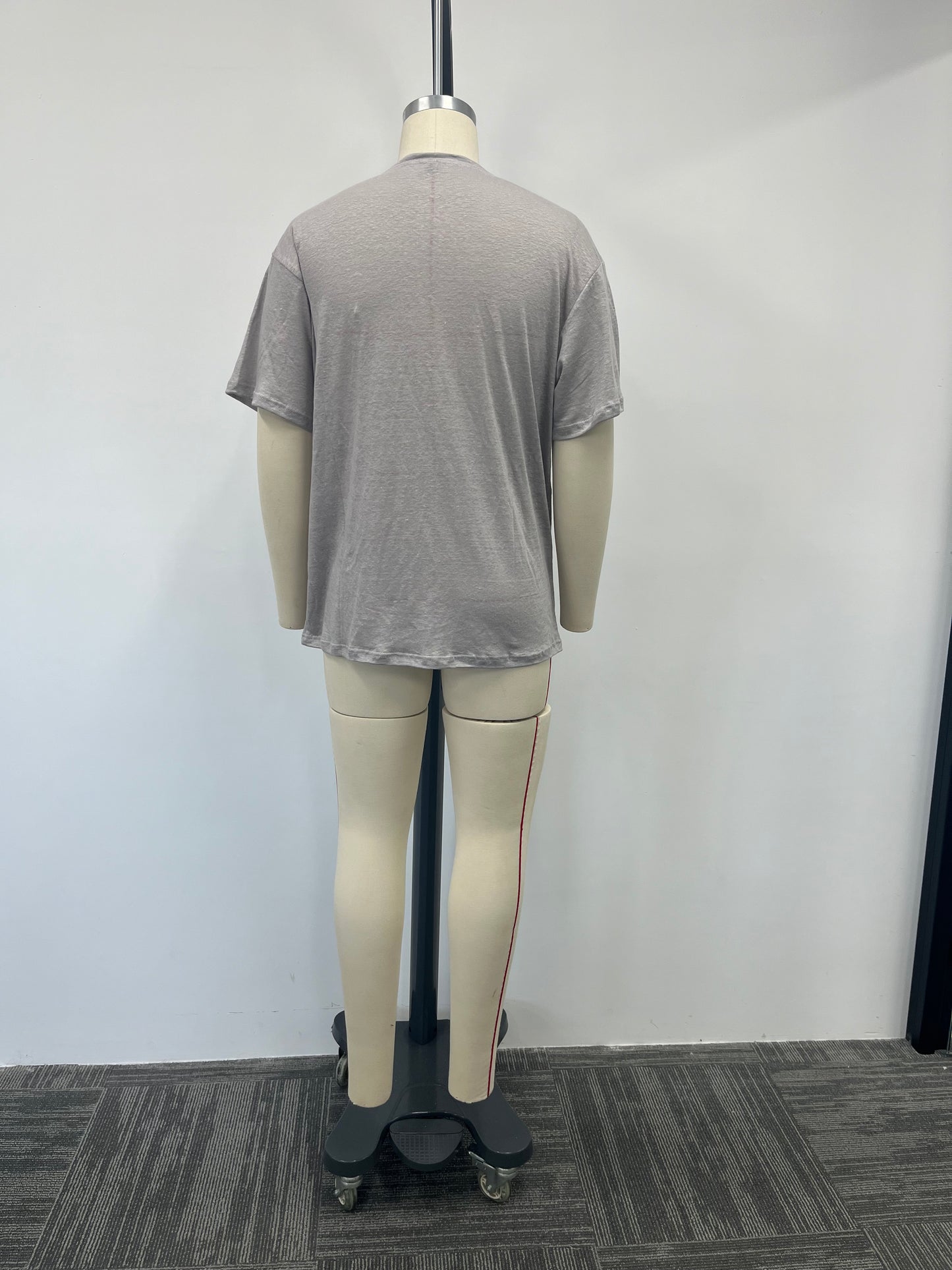 Grey printed T-shirt