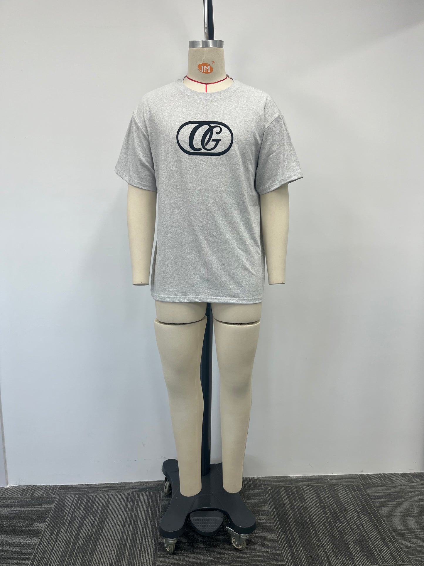 Light grey printed t-shirt
