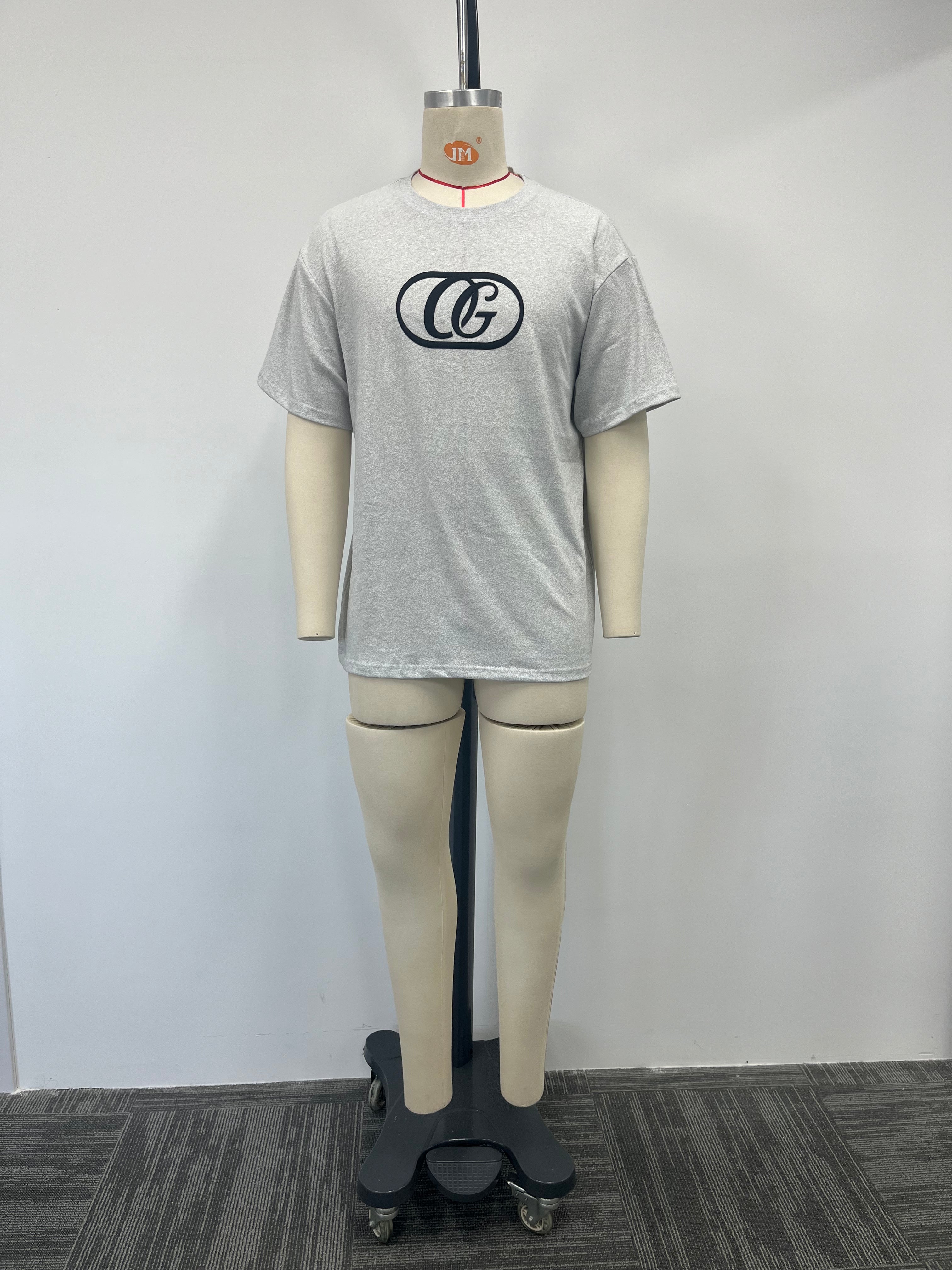 Light grey printed t-shirt