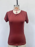 Ladies' sports short sleeve
