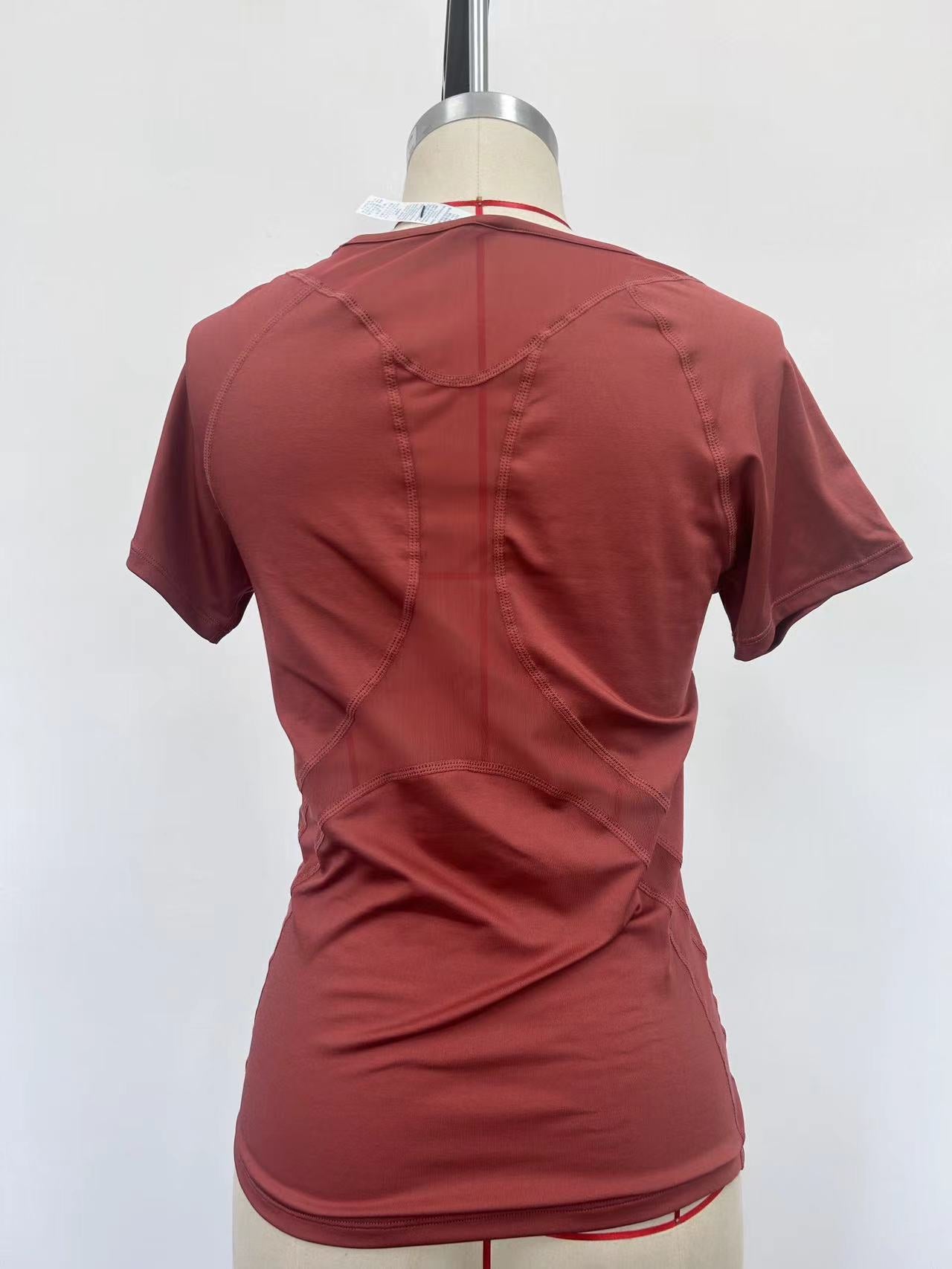 Ladies' sports short sleeve