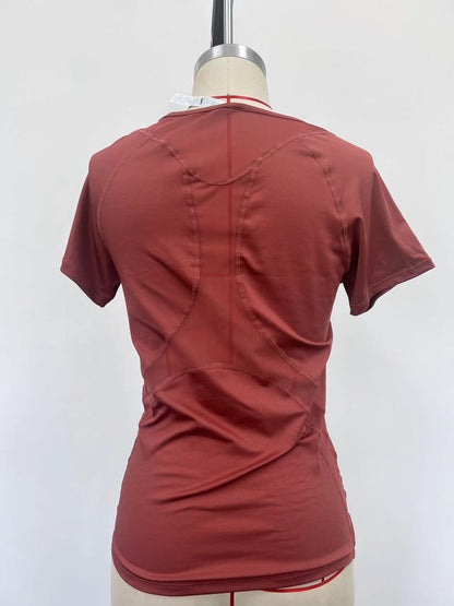 Ladies' sports short sleeve