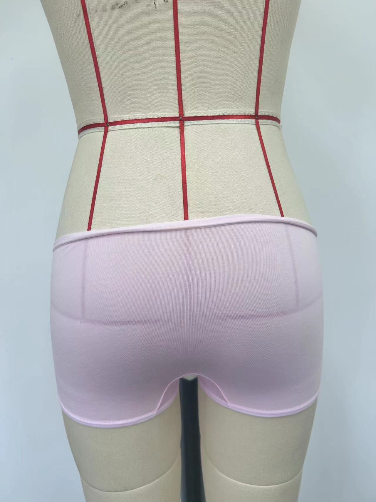 Pink women's underwear