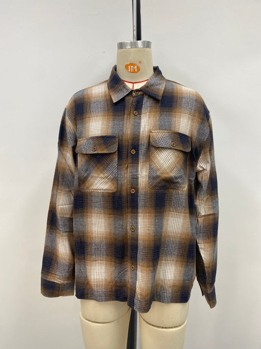 Men's shirt is a bold choice with its yellow, black, and white color scheme
