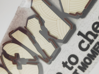 Men's sweater features a unique printing technique