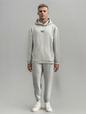 Men's sweatshirt and pants set with three-dimensional embroidery