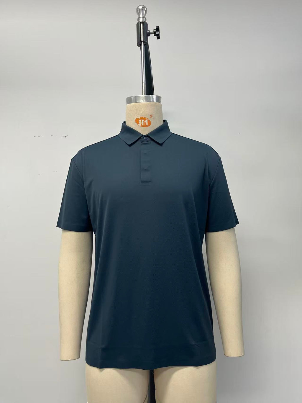 Seamless Men's Polo Short-Sleeved Shirt