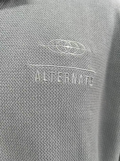 Men's POLO short-sleeved shirt with jacquard fabric