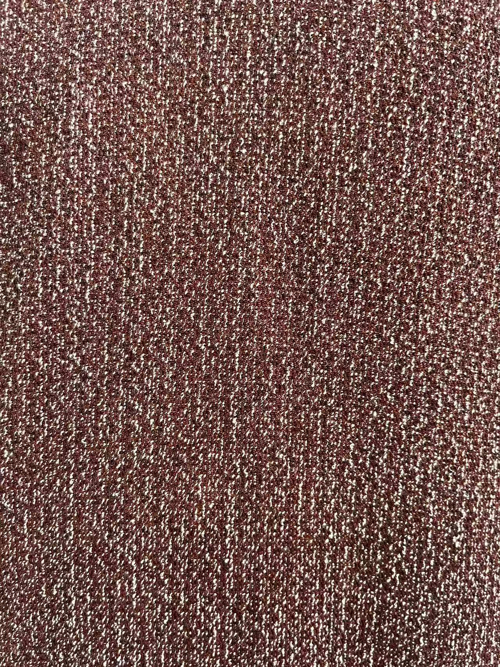 Men's dark red POLO short-sleeved shirt with jacquard fabric