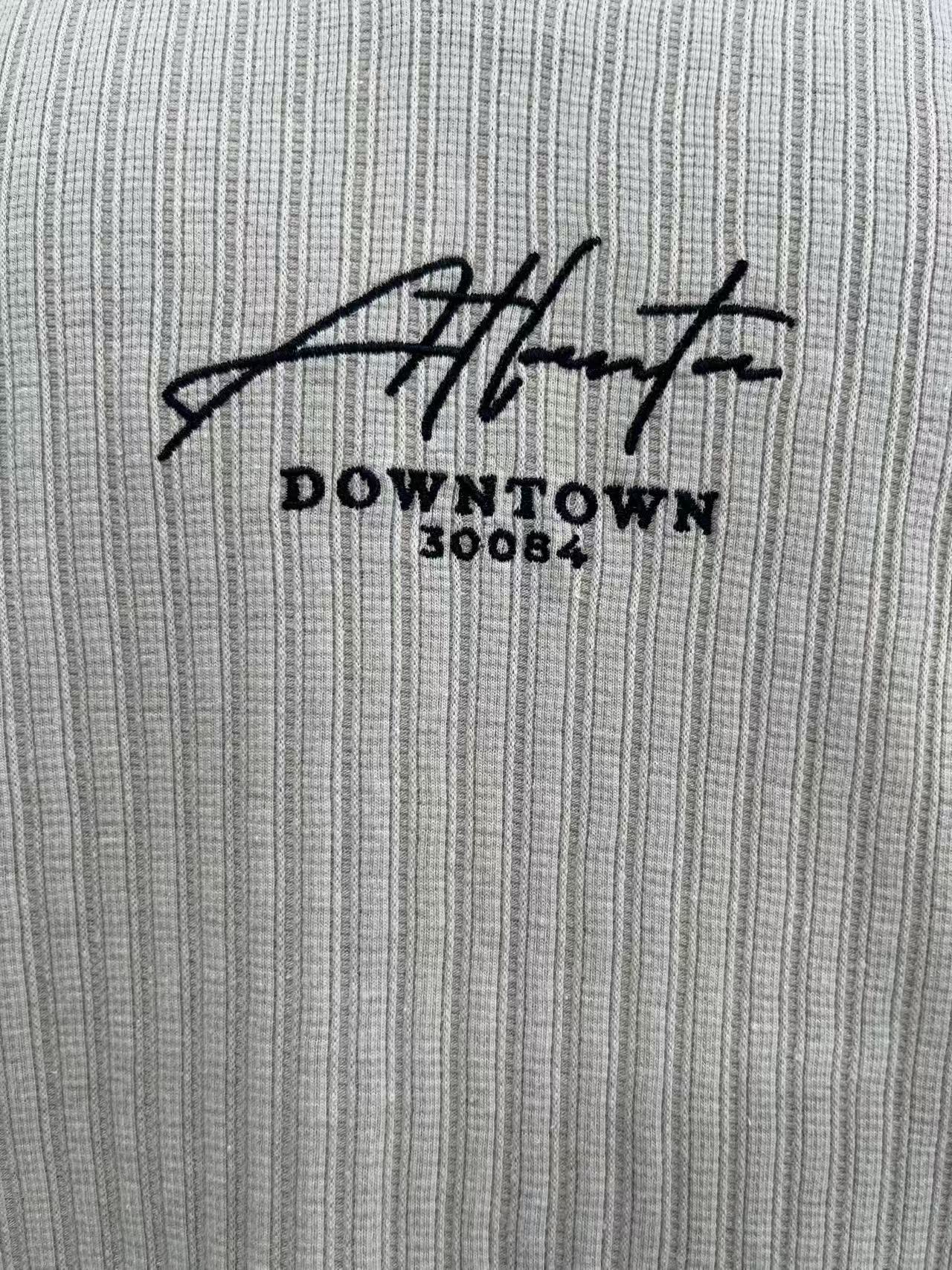 Men's beige POLO short-sleeved shirt with jacquard fabric