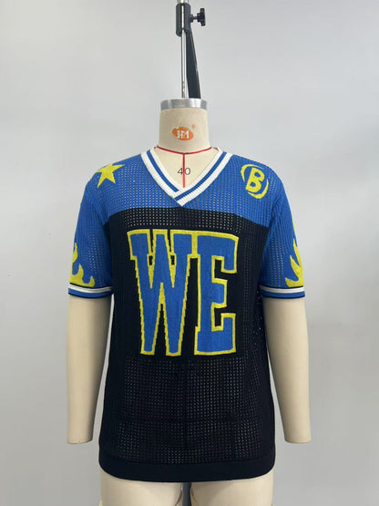 Knitted jersey men