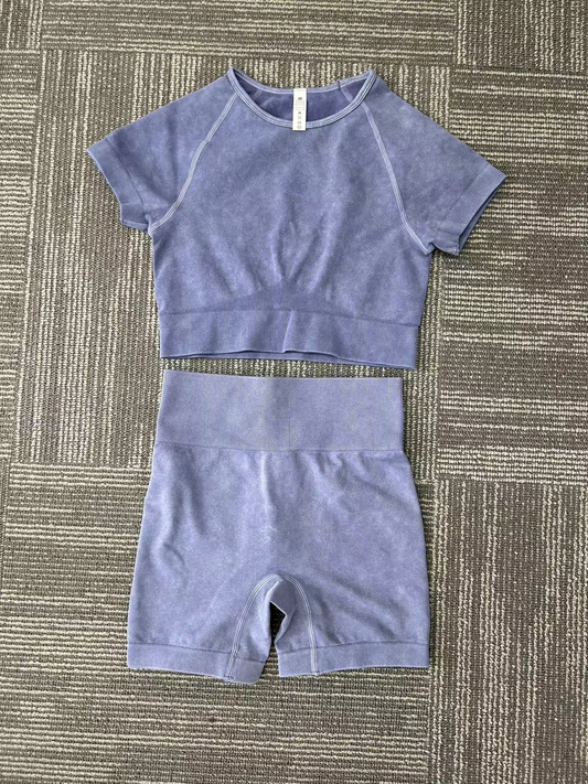 Purple sportswear set