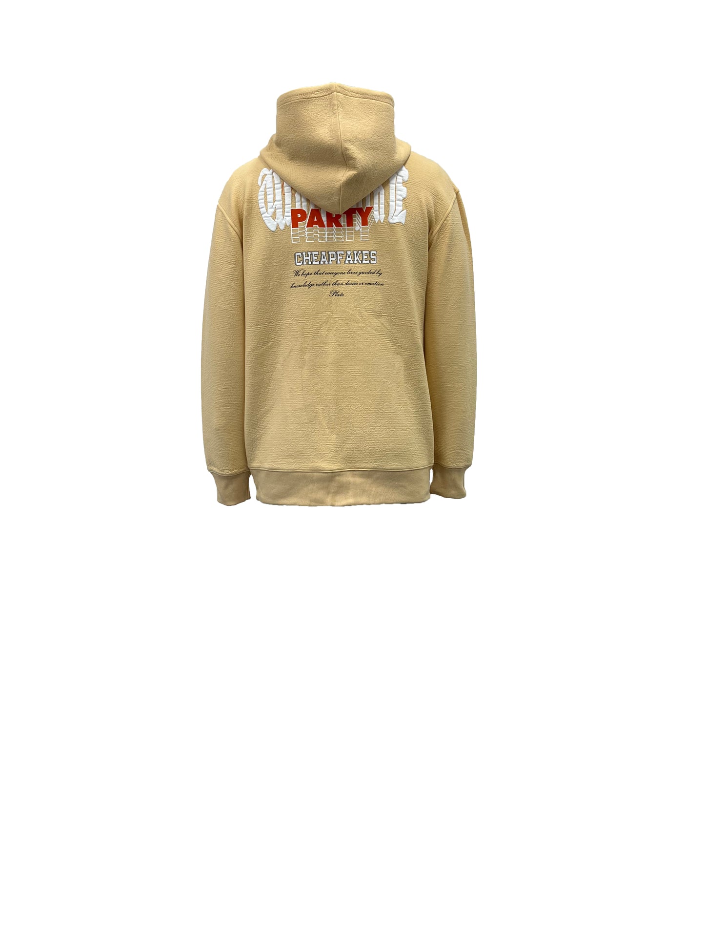 Men's sweatshirt is made from breathable air layer fabric