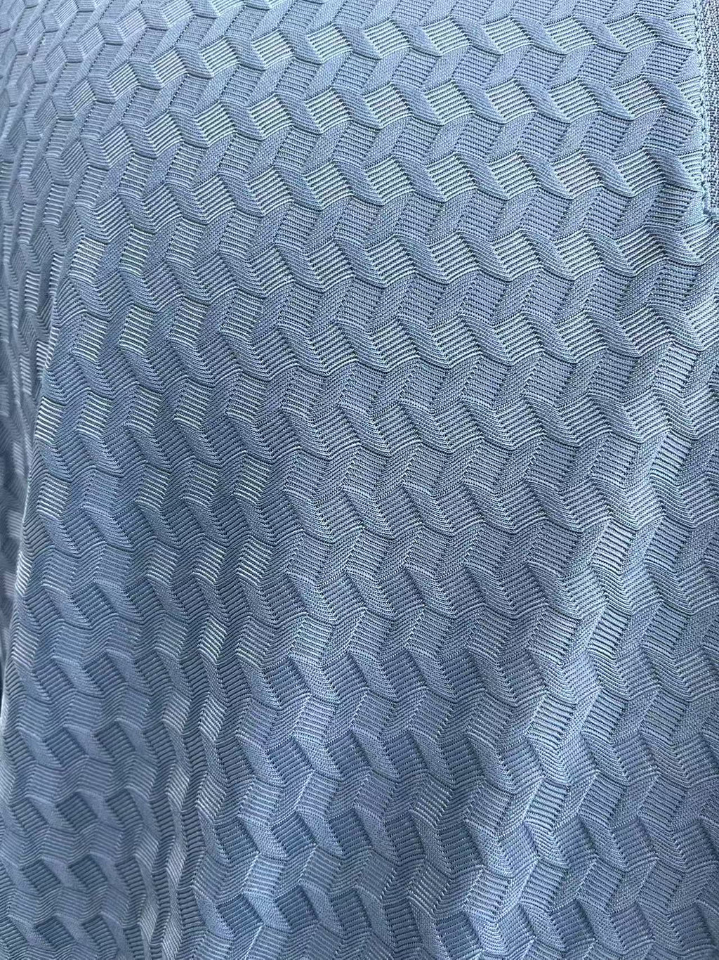 Men's POLO fabric with jacquard pattern