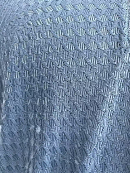 Men's POLO fabric with jacquard pattern