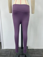 Purple yoga pants