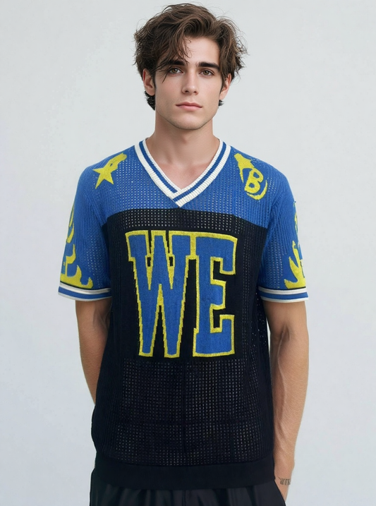 Knitted jersey men
