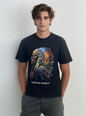 Ultra-high-definition color printed T-shirt
