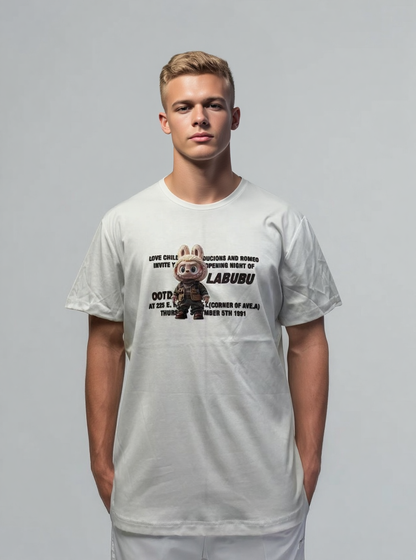 Three dimensional  animation print tshirt