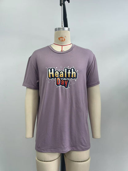 Heat transfer print tshirt