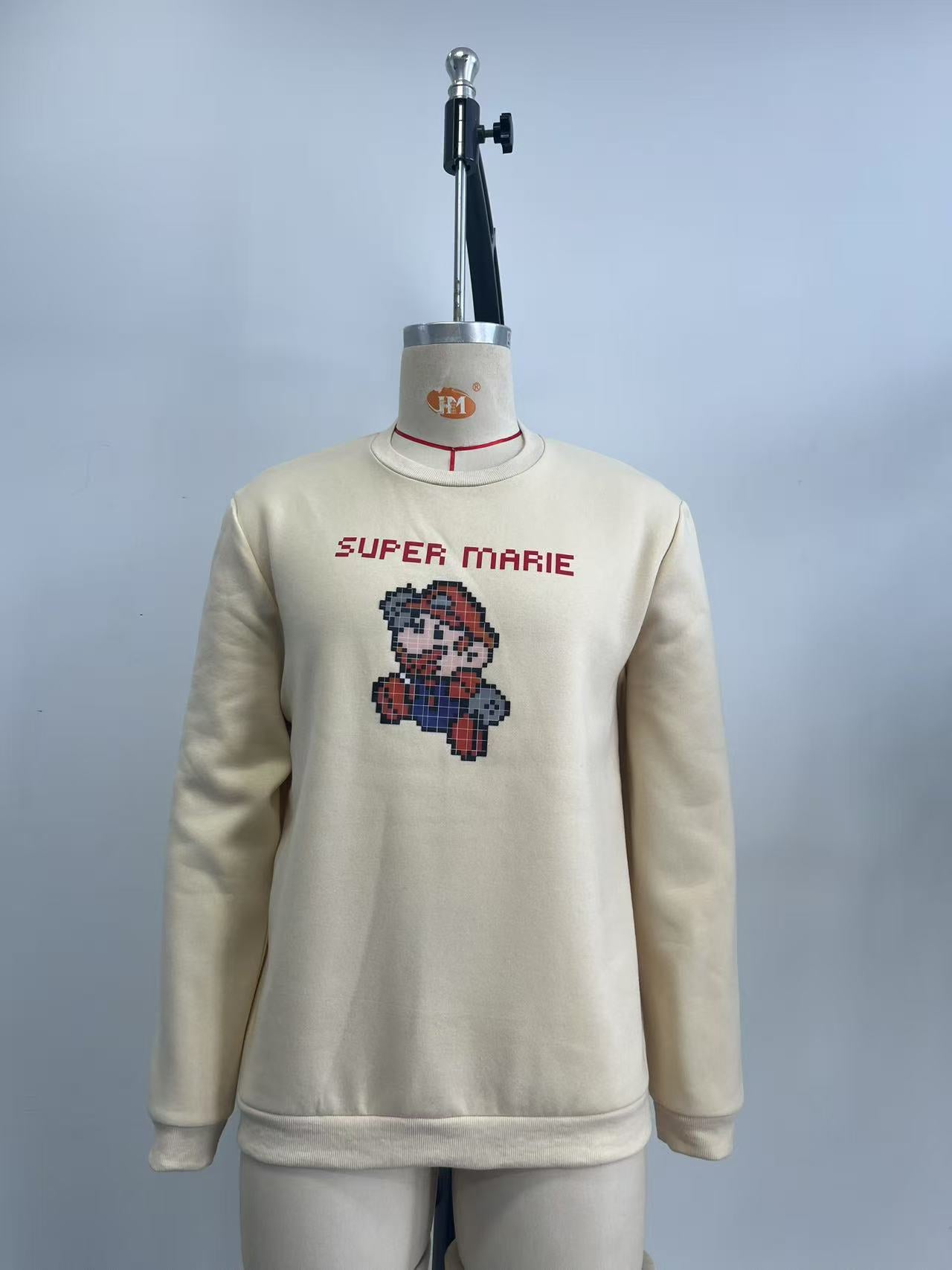 Men's cartoon print sweatershirt