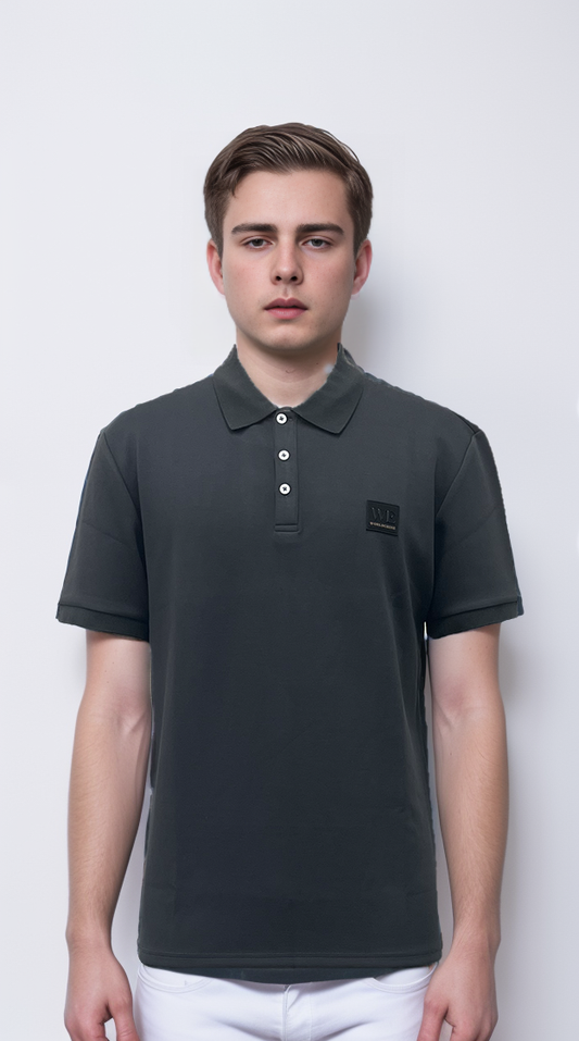 Embroidered polo