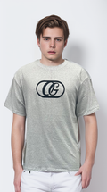 Light grey printed t-shirt