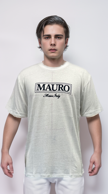 White printed t-shirt
