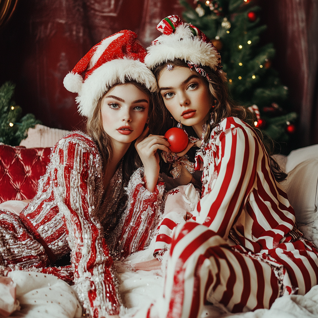 Christmas-themed sleepwear