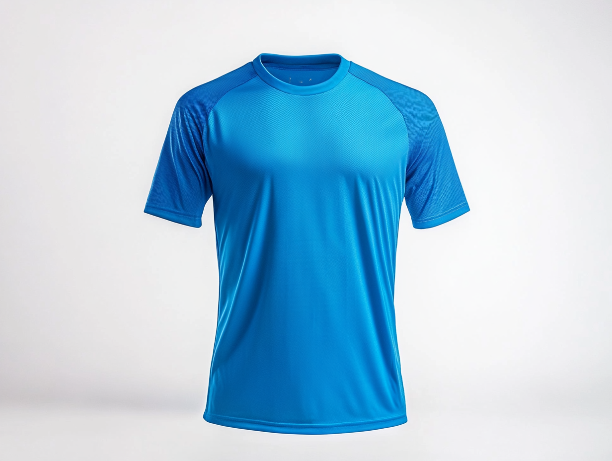 Blue sport jersey