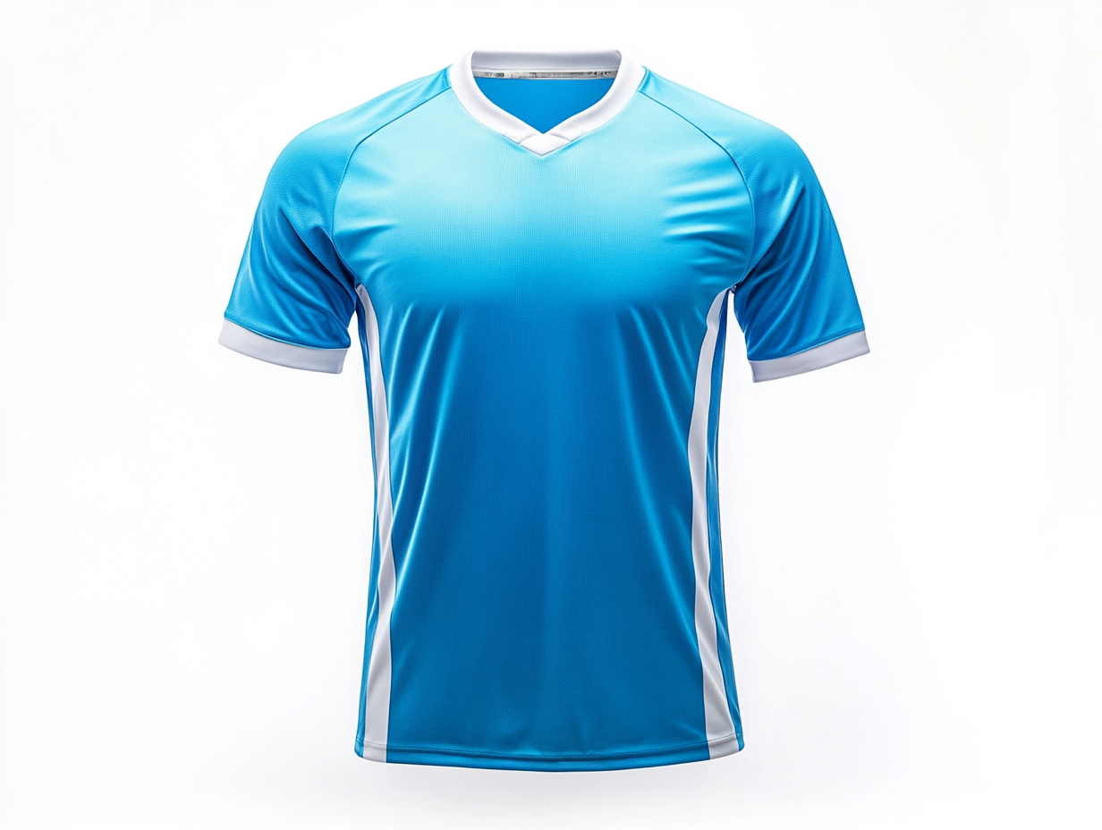 Blue sport jersey