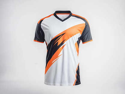 Orange sports jersey