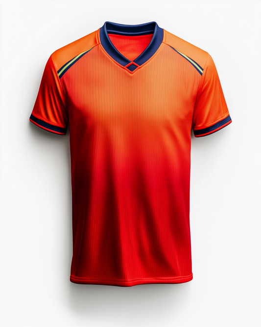 Orange sports jersey