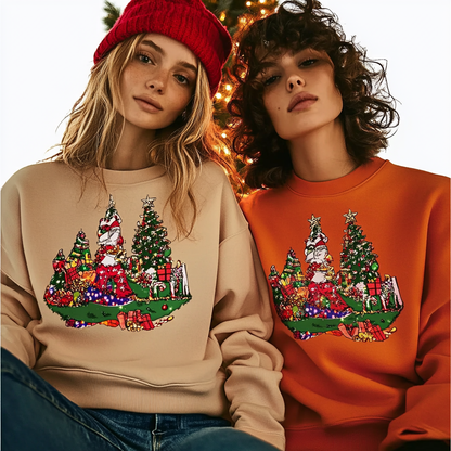 Christmas print  sweatshirts